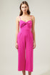 Caruso Bow Tie Cropped Jumpsuit